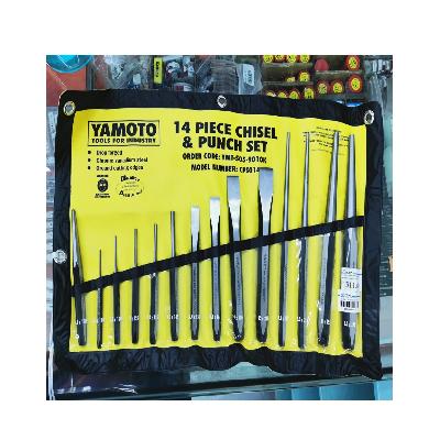 YMT-505-9010K Cold Chisel And Punch Set (14 Pieces)