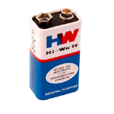 9V EW High Power Zinc Chloride Battery