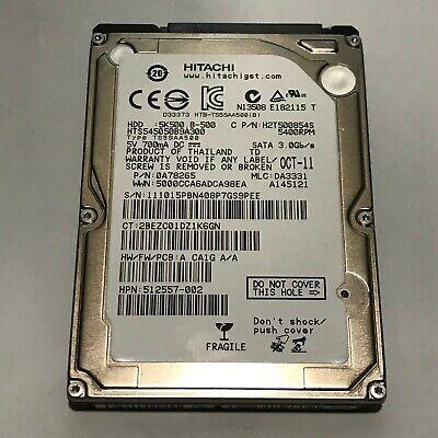 Hitachi 500GB Laptop HDD