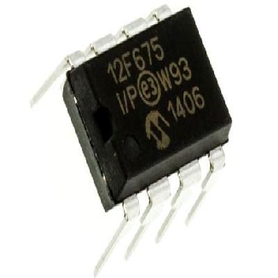 Pic12f675 Ip 8 Pin Pic Microcontroller
