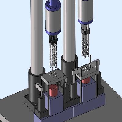 Multi Head Tapping Machine