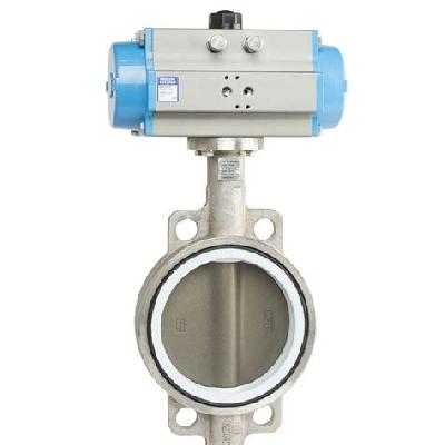 Euro-Tek Stainless Steel Weldable Type Butterfly Valve