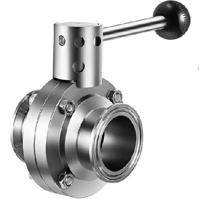 Flow Touch Make Stainless Steel Union Butterfly Valve