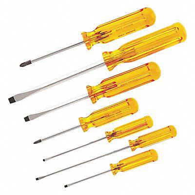 7 Piece Combination Screwdriver Set
