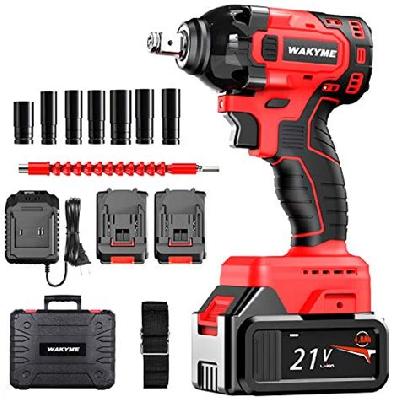 Cordless brushless impact wrench kit 21v