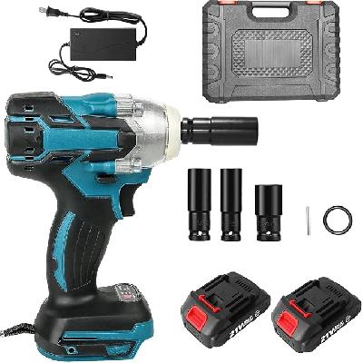 Lanlong Cordless Impact Wrench 21v (E1306) Brush Less