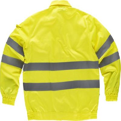 2 Inch Double Fabric Tape Zip Safety Jackets