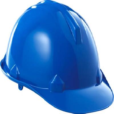 Blue Construction Safety Helmet