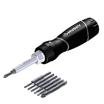 Ratcheting Multi Bit Screwdriver