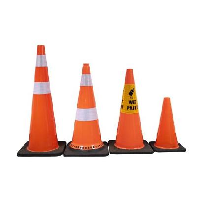 Rubber Base Traffic Cone