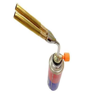 Soldering Brazing Twin Portable Welding Gas Torch Burner for Kitchen Outdoor Camping BBQ