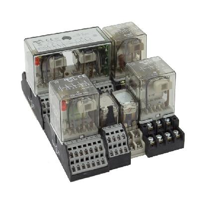 Industrial Relays-Panel Mounting Relays-LP 2  LP 4 N