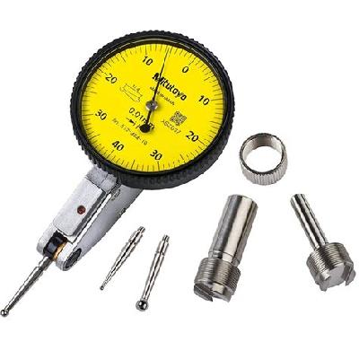 Mitutoyo - Dial Test Indicator - Horizontal Type. Range: 0.8 mm. Model: 513-404-10A