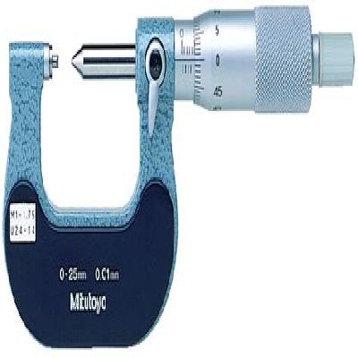 Mitutoyo - Screw Thread Micrometer. Range:0-25 mm. Model: 126-125