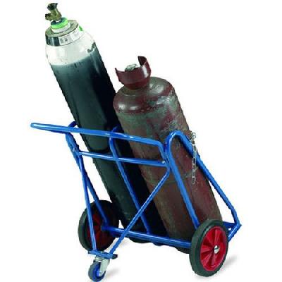 Oxygen-LPG Gas Cylinder Trolly