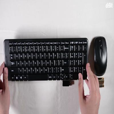 Logitech MK215 Wireless Keyboard and Mouse Combo for Windows
