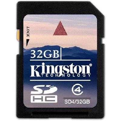 Kingston MicroSD 32GB Class 4 Mobile Phone Memory Card