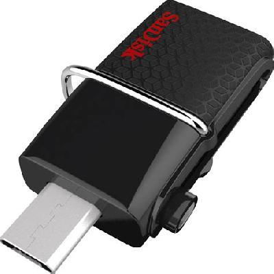 SanDisk 16GB OTG Ultra Dual USB 3.0 Pen Drive