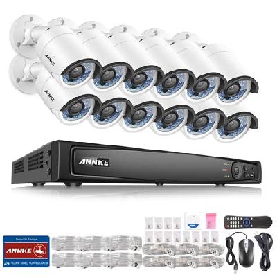 2.0mp 16 Camera Set Installation