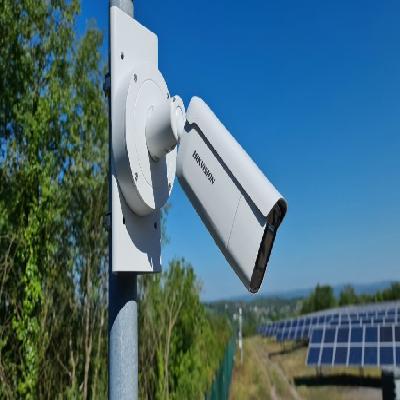 Solar Plant CCTV Camera Installation