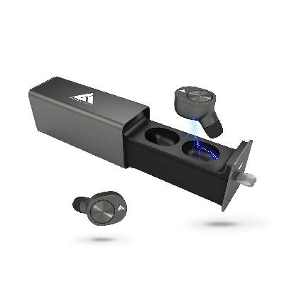 Boult Audio AirBass Monopod Bluetooth Headset Mic Open box