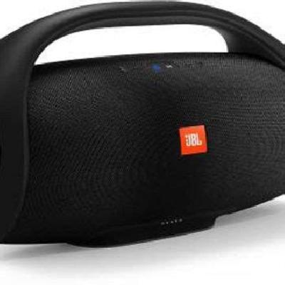 JBL Boombox Bluetooth Party Speaker  (Black, Stereo Channel)