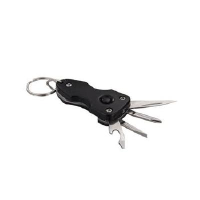 6 In1 Military Key Chain (with Toolkit And Torch)