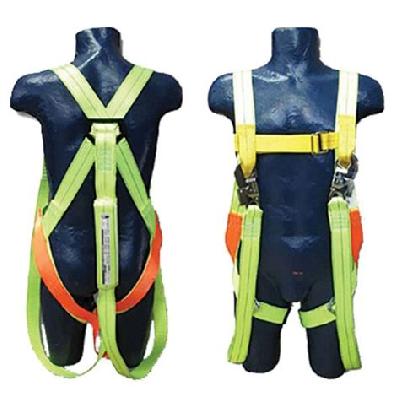 Double Lanyard Safety Harness with Carabiner Hook