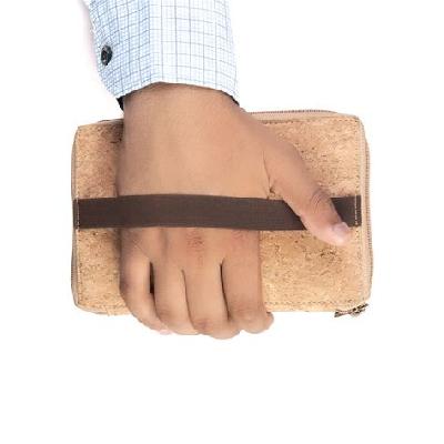 Eco-Friendly Cork All In 1 Passport Holder With Sim Card Safe Case And Sim Card Jackets