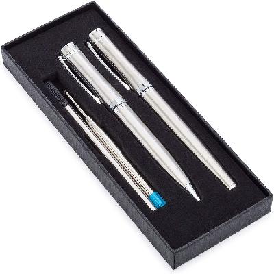 Elegance Metal Roller and Ball Pen set (with Gift box)