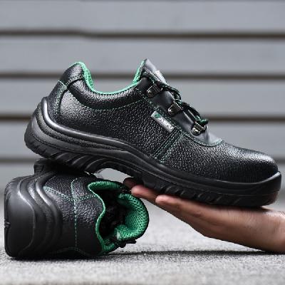 Hillson Beston  Black Steel Toe Safety Shoes