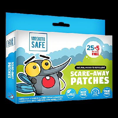 Moskito Safe - Scare-Away Natural Mosquito Repellent Patches