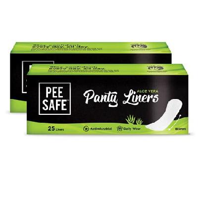 PEE SAFE PANTY LINERS WITH ALOE VERA