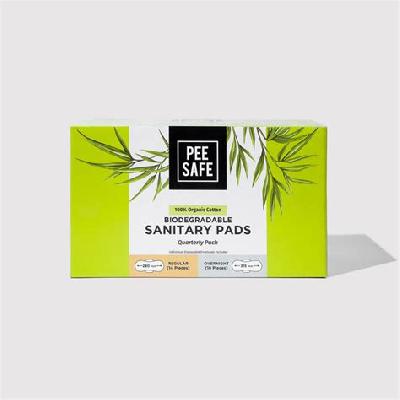 Pee Safe Sanitary Pads Subscription Pack - Pack Of 32