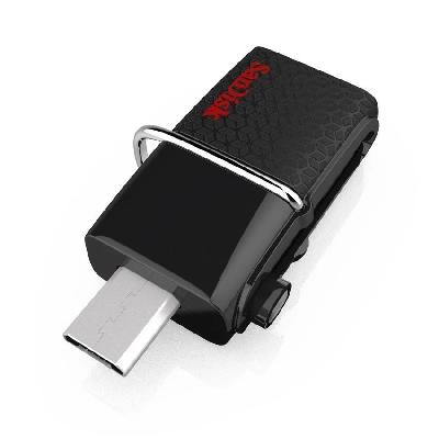 Sandisk Ultra Dual 16gb Usb 3.0 Otg Pen Drive (Black)