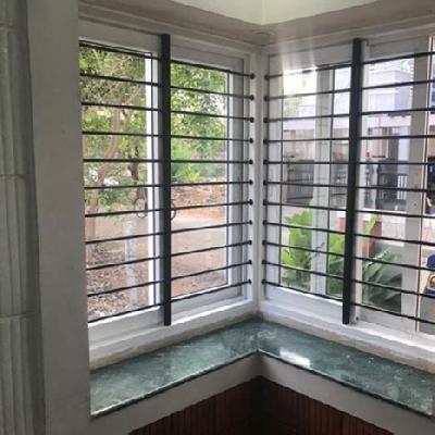 Inbuilt Grill UPVC Sliding Doors