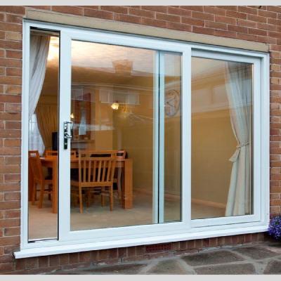 Two Track UPVC Door