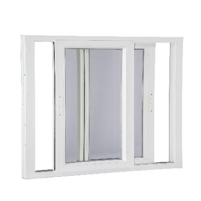 White UPVC Casement Window
