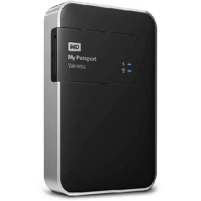 WD 1TB My Passport Portable External Hard Drive, Black
