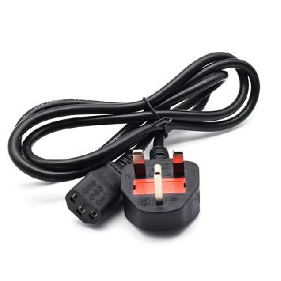 3 Pin UK  Laptop Power Cord