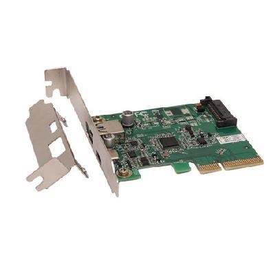 PCI-Express to USB 3.1 Type-A   Type-C Host Controller Card