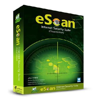 EScan Internet Security Suite Antivirus 4 User CD Pack