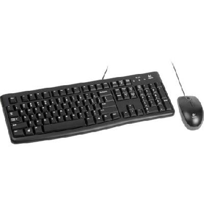 Logitech Wired Keyboard-Mouse (Combo)