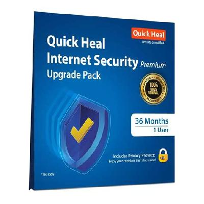 Quick Heal Internet Security 1 User 3 Year