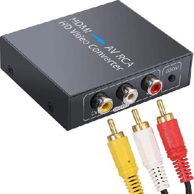 HDMI To AV Metal Converter