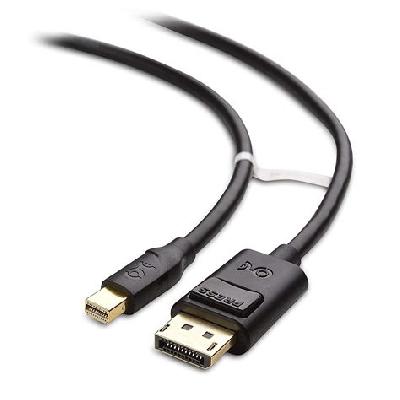 Mini Display Port To Display Port Cable 4k 60hz 1.5 Meter