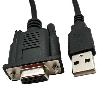 USB2.0 A Male To RS232 9 Pin Female Cable