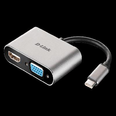 USB Type-C to HDMI - VGA Converter
