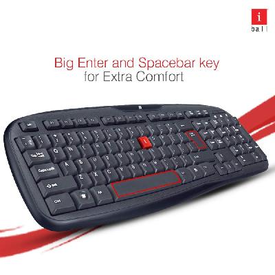 IBall Winner V2.0 Computer Keyboard Mouse