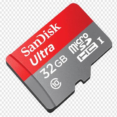 32 GB Micro SD Sandisk Memory Card